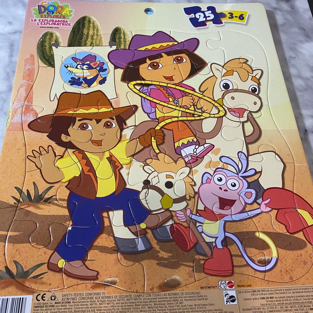Dora frame puzzle
